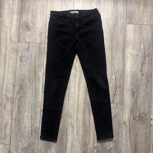 Levi's Kids 710 Super Skinny Black Jeans Size 10 Adjustable Waist‎